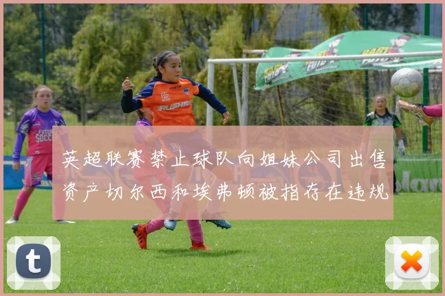 英超联赛禁止球队向姐妹公司出售资产切尔西和埃弗顿被指存在违规行为