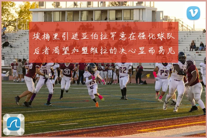 埃梅里引进亚伯拉罕意在强化球队后者渴望加盟维拉的决心显而易见